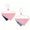 Pink & Blue Reversible Pet Bandana