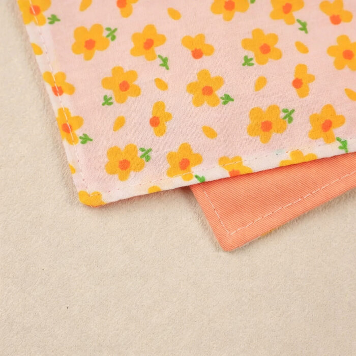 Spring Floral Reversible Bandana for Cats & Dogs
