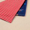 Retro Red Striped Reversible Pet Bandana